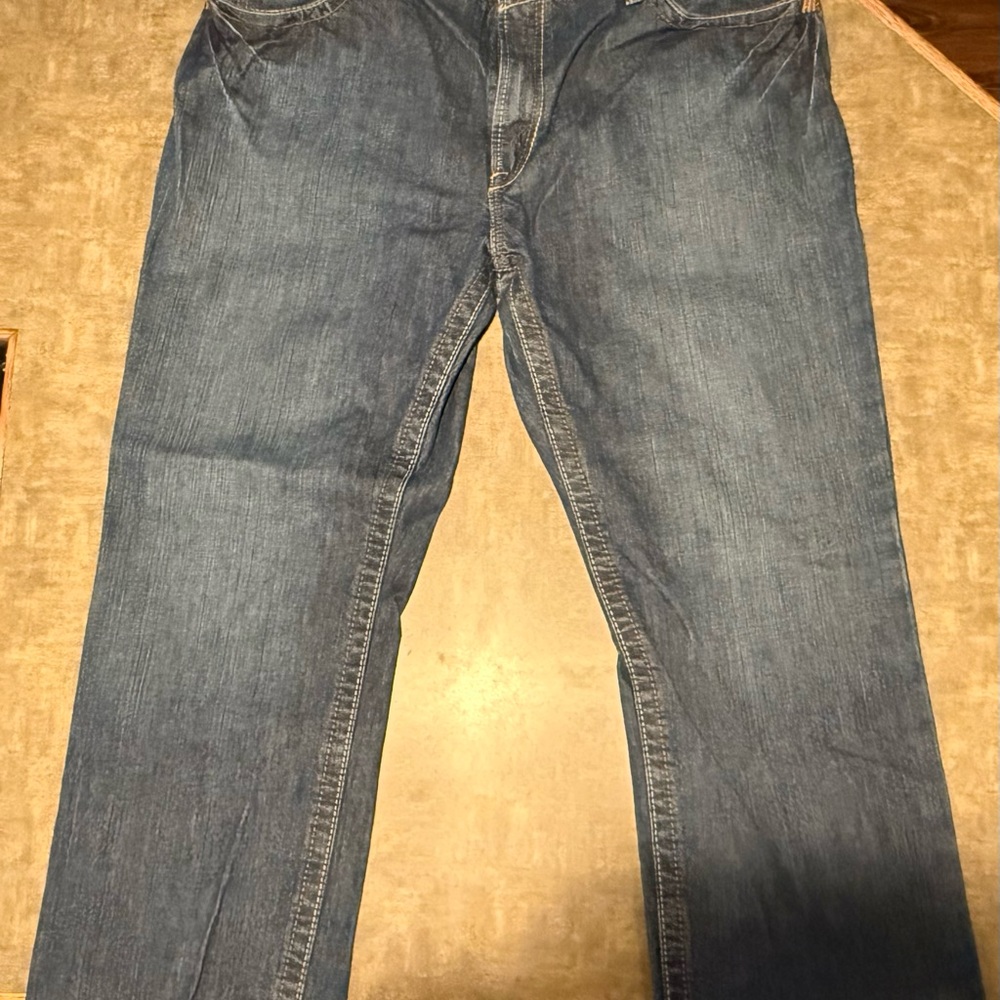 Ariat FR Men's Relaxed Work Blue Jeans